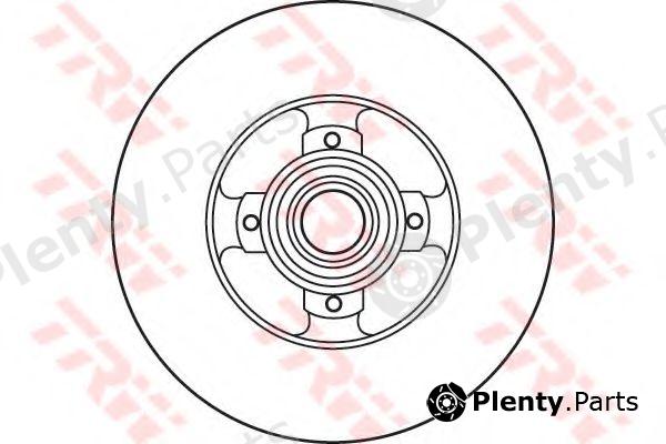  TRW part DF6128BS Brake Disc
