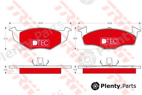  TRW part GDB1274DTE Brake Pad Set, disc brake