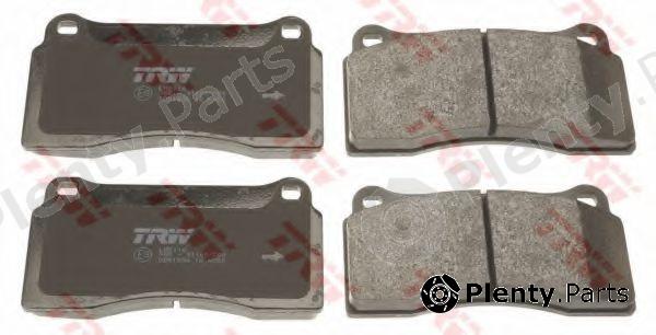 TRW part GDB1536 Brake Pad Set, disc brake