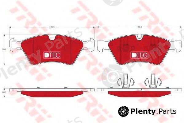  TRW part GDB1642DTE Brake Pad Set, disc brake