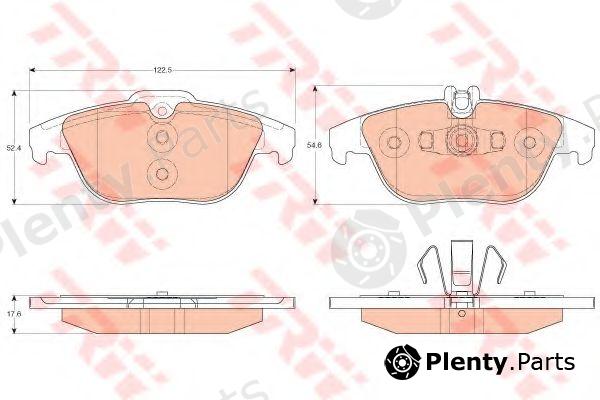  TRW part GDB2051 Brake Pad Set, disc brake