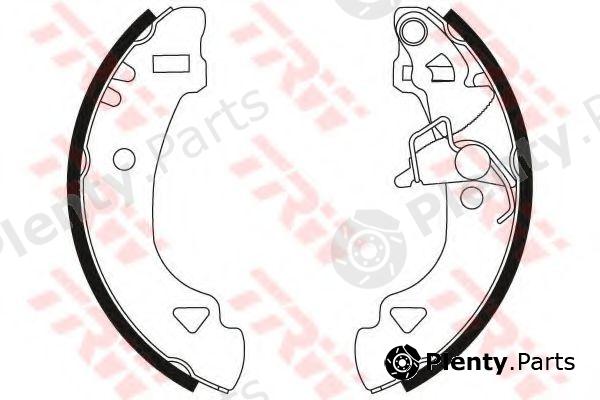  TRW part GS8566 Brake Shoe Set
