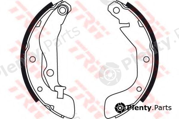  TRW part GS8760 Brake Shoe Set