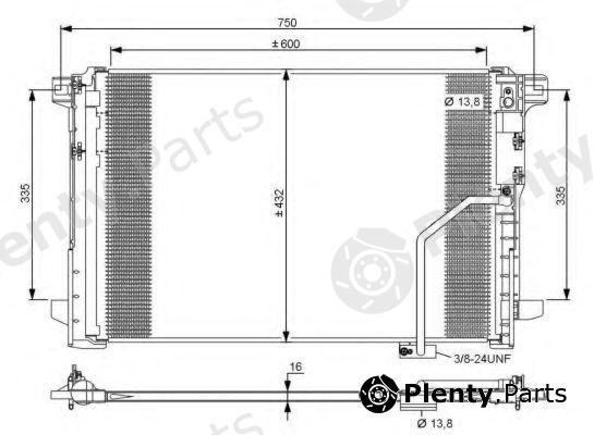  NRF part 35793 Condenser, air conditioning