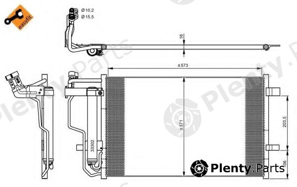  NRF part 35922 Condenser, air conditioning