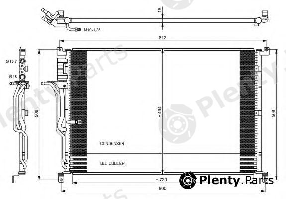  NRF part 35923 Condenser, air conditioning