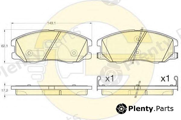  GIRLING part 6119785 Brake Pad Set, disc brake