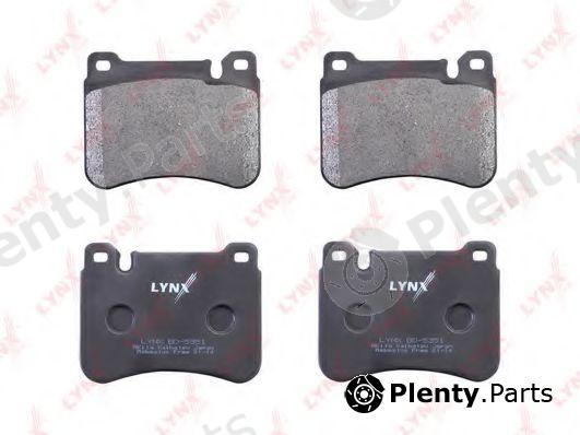  LYNXauto part BD-5351 (BD5351) Brake Pad Set, disc brake