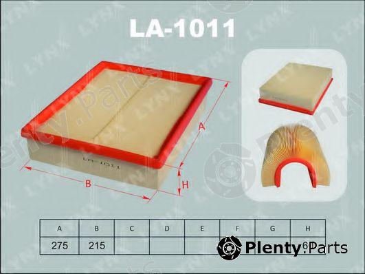  LYNXauto part LA-1011 (LA1011) Air Filter