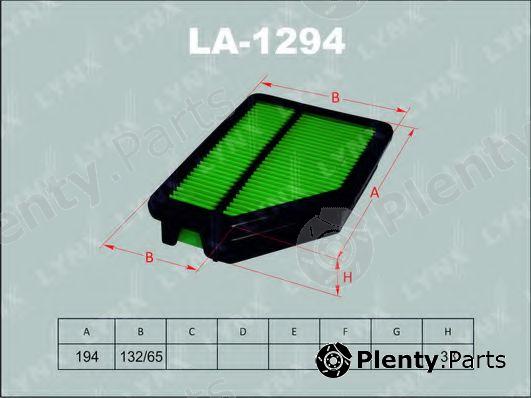  LYNXauto part LA1294 Air Filter