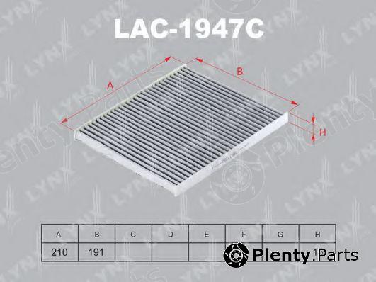  LYNXauto part LAC-1947C (LAC1947C) Filter, interior air