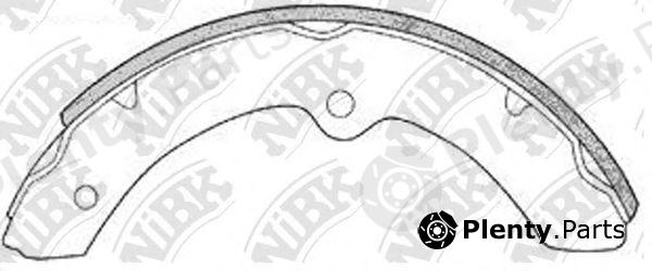  NiBK part FN2292 Brake Shoe Set