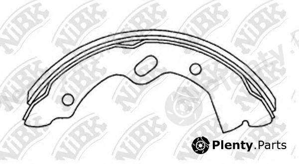  NiBK part FN3420 Brake Shoe Set