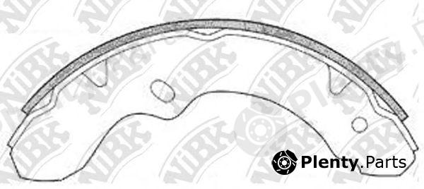  NiBK part FN4447 Brake Shoe Set