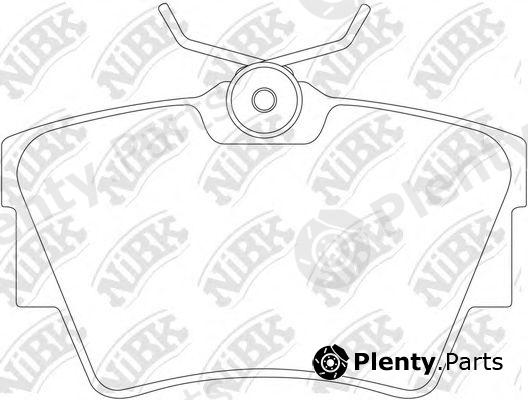 NiBK part PN0147 Brake Pad Set, disc brake