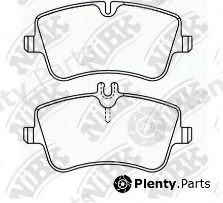  NiBK part PN0199 Brake Pad Set, disc brake