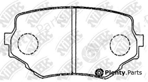  NiBK part PN9382 Brake Pad Set, disc brake