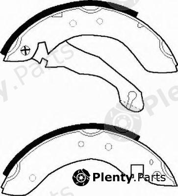  FERODO part FSB197 Brake Shoe Set