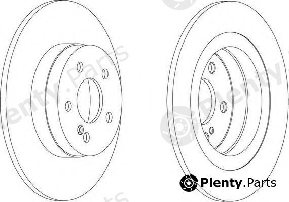  FERODO part DDF1691 Brake Disc