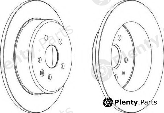  FERODO part DDF1499 Brake Disc