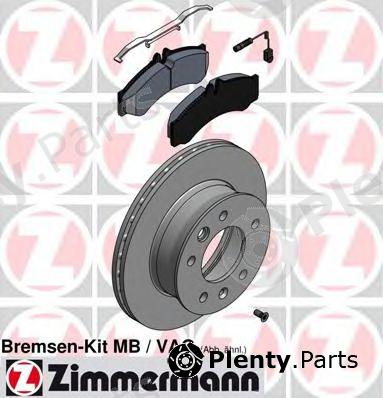  ZIMMERMANN part 640.4311.00 (640431100) Brake Set, disc brakes