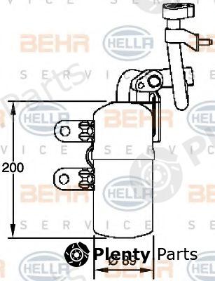 BEHR part 8FT351335-101 (8FT351335101) Dryer, air conditioning