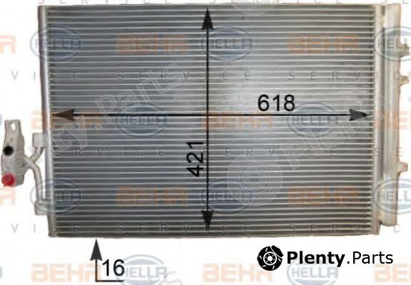  BEHR part 8FC351343-181 (8FC351343181) Condenser, air conditioning