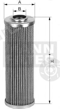  MANN-FILTER part HD517/6 (HD5176) Filter, operating hydraulics