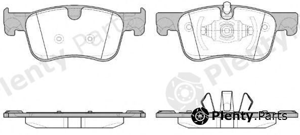  REMSA part 1580.00 (158000) Brake Pad Set, disc brake