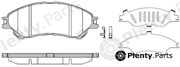  REMSA part 1589.02 (158902) Brake Pad Set, disc brake
