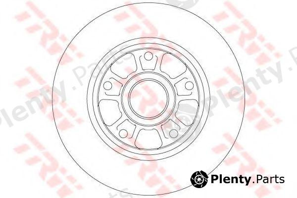  TRW part DF6182 Brake Disc