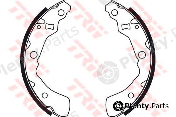  TRW part GS8490 Brake Shoe Set