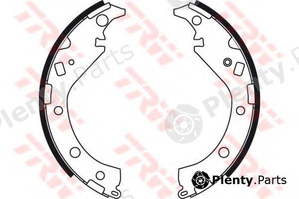  TRW part GS8492 Brake Shoe Set