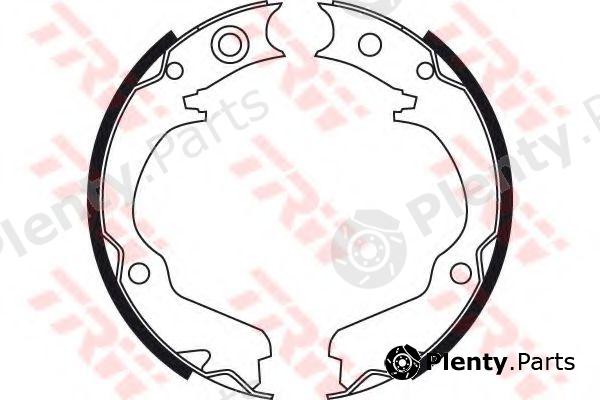  TRW part GS8725 Brake Shoe Set, parking brake