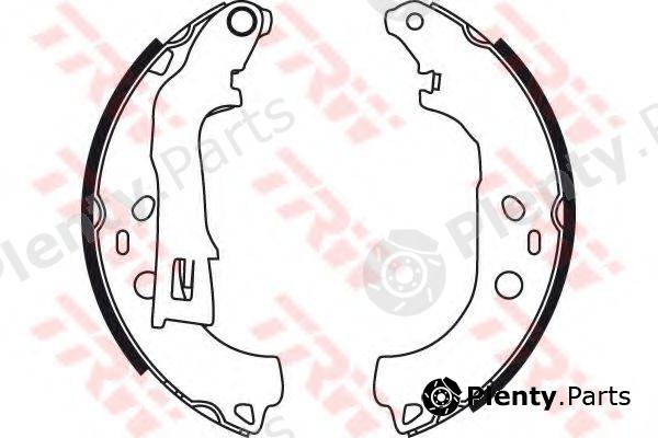  TRW part GS8738 Brake Shoe Set