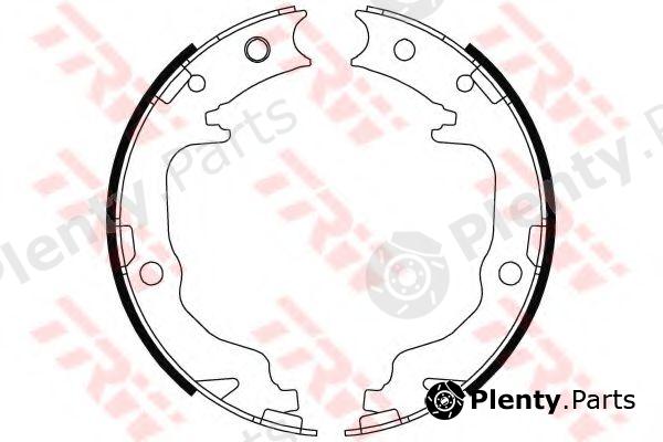  TRW part GS8804 Brake Shoe Set, parking brake