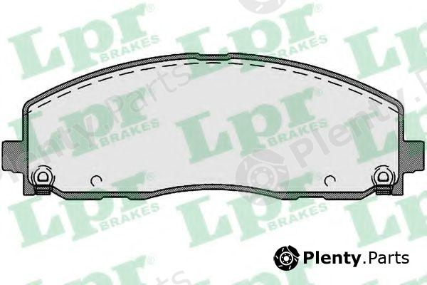  LPR part 05P1759 Brake Pad Set, disc brake
