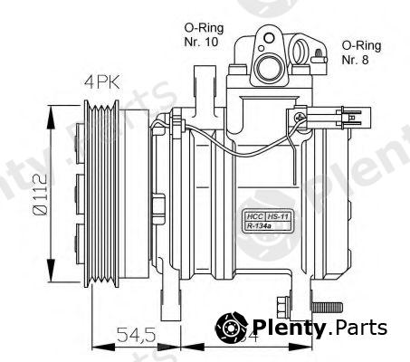  NRF part 32439G Compressor, air conditioning
