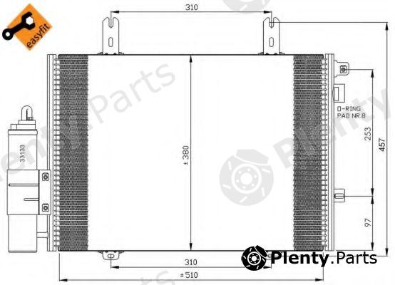  NRF part 35353 Condenser, air conditioning