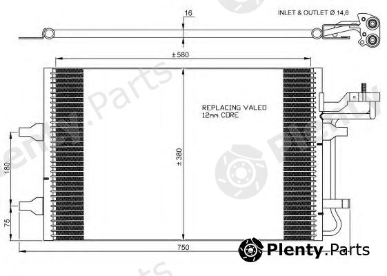  NRF part 35770 Condenser, air conditioning