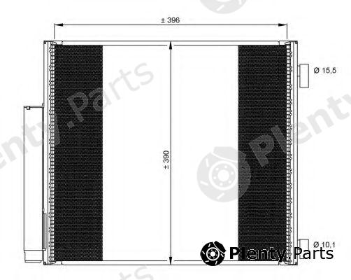  NRF part 35859 Condenser, air conditioning