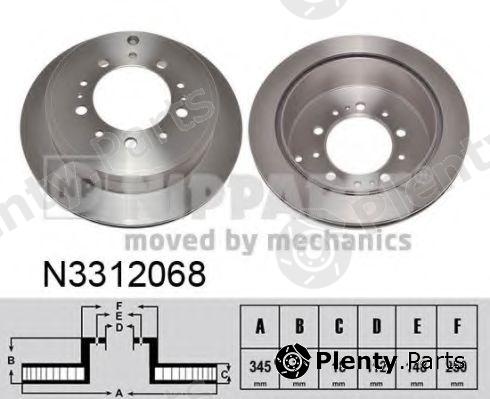  NIPPARTS part N3312068 Brake Disc