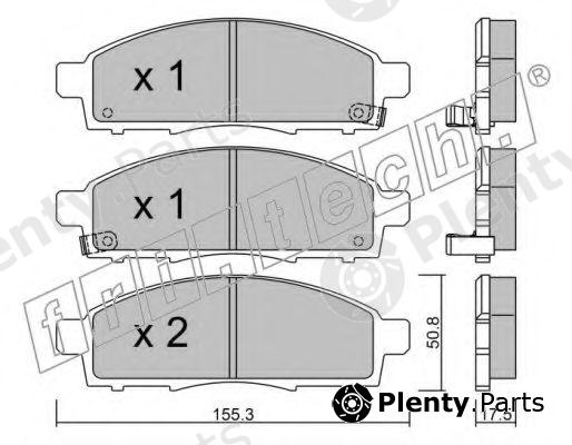  fri.tech. part 807.1 (8071) Brake Pad Set, disc brake