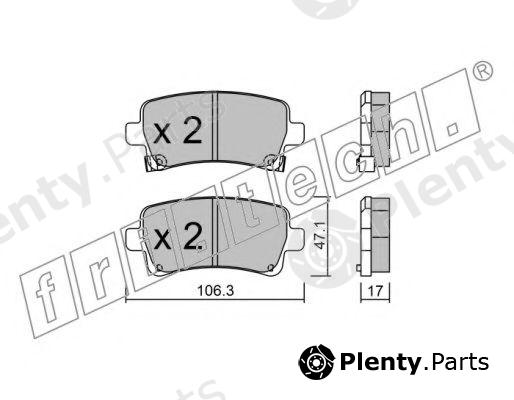  fri.tech. part 861.0 (8610) Brake Pad Set, disc brake