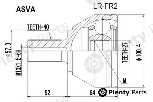  ASVA part LRFR2 Replacement part