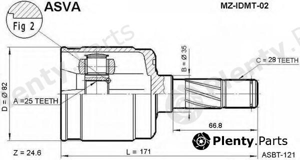  ASVA part MZIDMT02 Replacement part