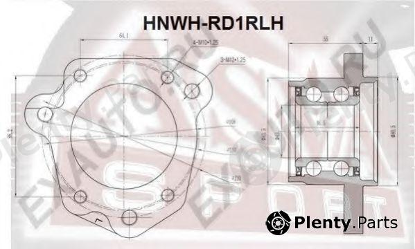  ASVA part HNWHRD1RLH Wheel Hub