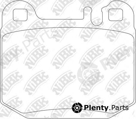  NiBK part PN0203 Brake Pad Set, disc brake