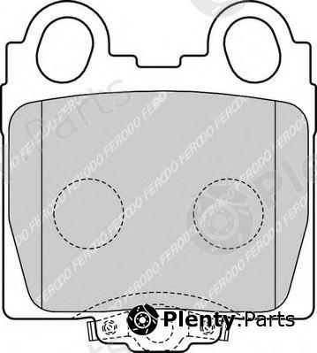  FERODO part FDB1610 Brake Pad Set, disc brake