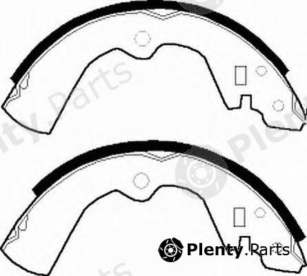  FERODO part FSB258 Brake Shoe Set